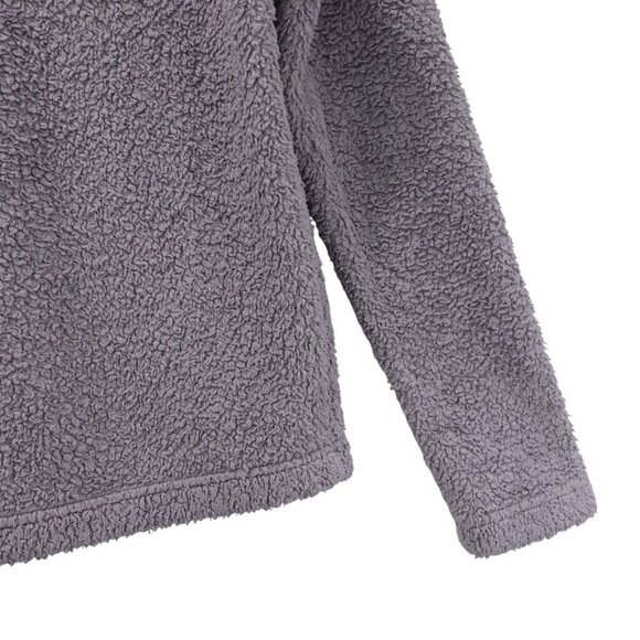 Patagonia Los Gatos 1/4-Zip Fleece Sweater Sz S Gray Slouchy Fit Pullover - Picture 5 of 12